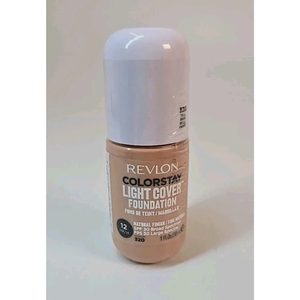 Revlon ColorStay Light Cover Liquid Foundation, 320 True Beige, 1 fl. Oz